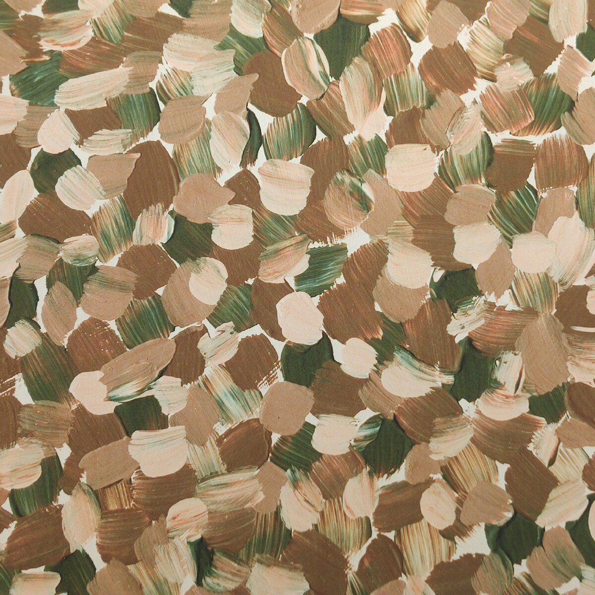 Mini Recycled Paper Earrings - Brown