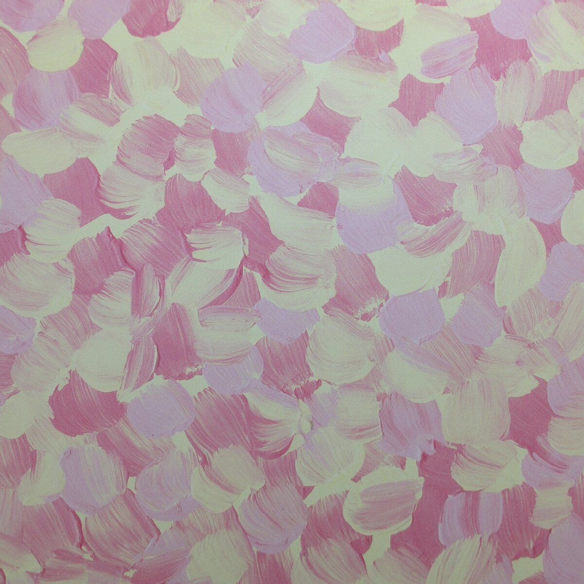 Oval Recycled Paper Earrings - Pink & Cream